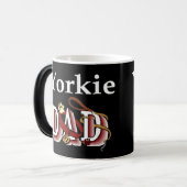 Yorkshire Terrier Dad Gifts Magische Mok (Voorkant links)