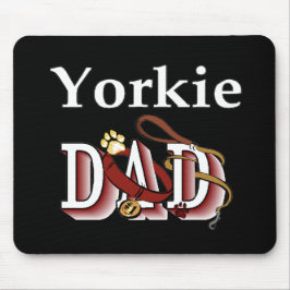 Yorkshire Terrier Dad Gifts Muismat