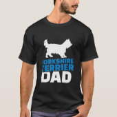 Yorkshire Terrier Dad T-shirt (Voorkant)