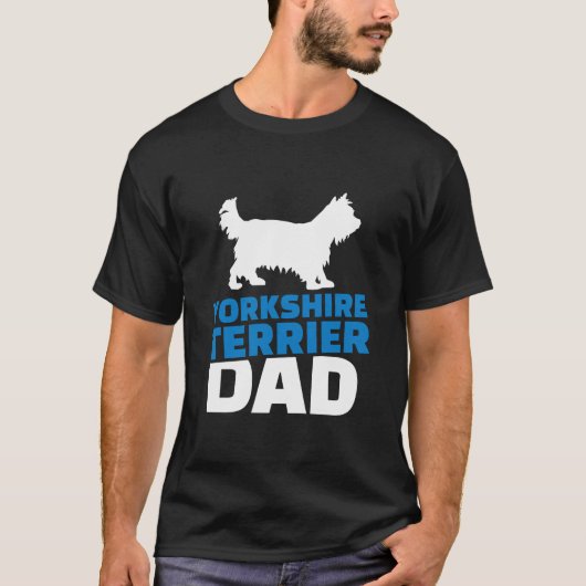 Yorkshire Terrier Dad T-shirt (Voorkant)