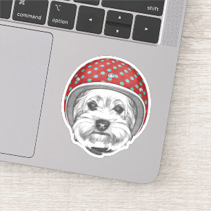 Yorkshire Terrier Dareduivel Sticker