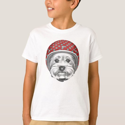 Yorkshire Terrier Dareduivel T-shirt (Voorkant)