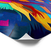 Yorkshire Terrier Dog 001 - Zetton Ziana Perfect Poster (Hoek)