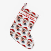 Yorkshire Terrier Dog Breed Christmas Stars Kleine Kerstsok (Voorkant (Hangend))