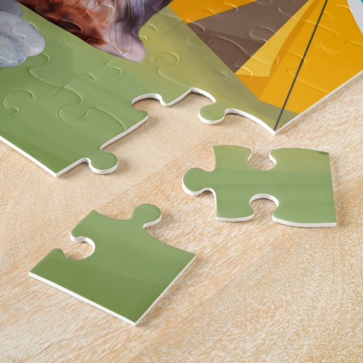 Yorkshire Terrier Dog Camping Legpuzzel (Zijkant)