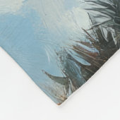 Yorkshire Terrier Dog Christmas  Beach Fleece Deken (Hoek)