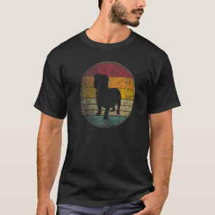 Yorkshire Terrier Dog Gif Retro Style  70's T-shirt