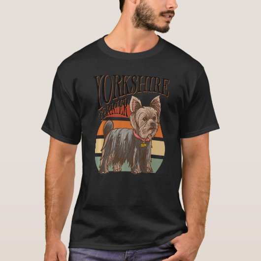 Yorkshire Terrier - Dog Identification - Dogs Love T-shirt (Voorkant)