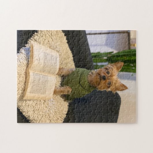 Yorkshire Terrier Dog Legpuzzel (Horizontaal)