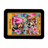 Yorkshire Terrier Dog Mom Tarot Kaart Magnet Magneet (Horizontaal)