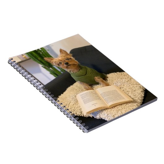 Yorkshire Terrier Dog Notitieboek (Rechterzijde)