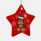 Yorkshire Terrier Dog Ornament (Rechts)