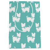 Yorkshire Terrier Dog Puppy Yorkie Medium Cadeauzakje (Voorkant)