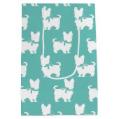 Yorkshire Terrier Dog Puppy Yorkie Medium Cadeauzakje (Achterkant)