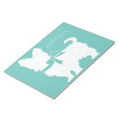 Yorkshire Terrier Dog Puppy Yorkie Notitieblok (Schuin)