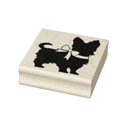 Yorkshire Terrier Dog Puppy Yorkie Rubberstempel (Stempel)