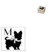 Yorkshire Terrier Dog Puppy Yorkie Rubberstempel (Gestempeld)