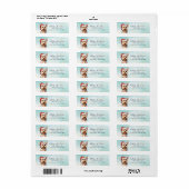 Yorkshire Terrier Dog Return-adreslabel Etiket (Full Sheet)