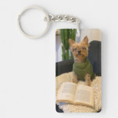 Yorkshire Terrier Dog Sleutelhanger (Voorkant)
