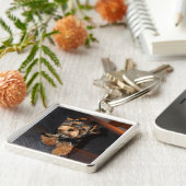 Yorkshire Terrier Dog Sleutelhanger (Zijkant)