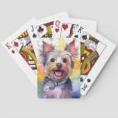 Yorkshire Terrier Dog-speelkaarten Pokerkaarten (Achterkant)