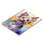 Yorkshire Terrier Dog Spiral Notitieboek (Linkerzijde)
