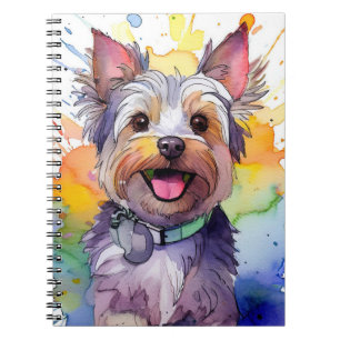 Yorkshire Terrier Dog Spiral Notitieboek