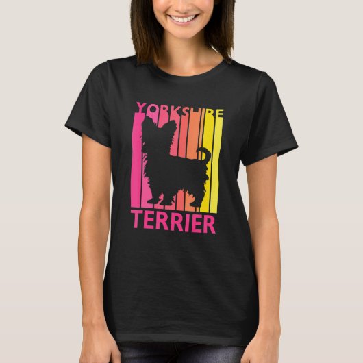 Yorkshire Terrier Dog T-shirt voor Hond (Voorkant)