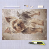 Yorkshire Terrier Dog Tissuepapier (Craft)