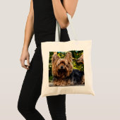 Yorkshire Terrier Dog Tote Bag (Voorkant (product))