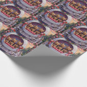 Yorkshire Terrier Dog Valentine's Day Cadeaupapier (Hoek)