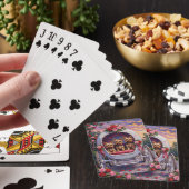 Yorkshire Terrier Dog Valentine's Day Pokerkaarten (Insitu)