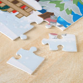 Yorkshire Terrier dog with Christmas gifts Legpuzzel (Zijkant)