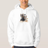 Yorkshire Terrier Double Trouble Apparel Hoodie (Voorkant)