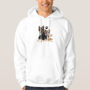 Yorkshire Terrier Double Trouble Apparel Hoodie