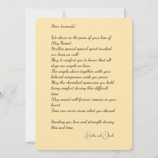 Yorkshire Terrier Elegant Engel Sympathie (Achterkant)