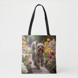 Yorkshire Terrier Elegante Canvas tas