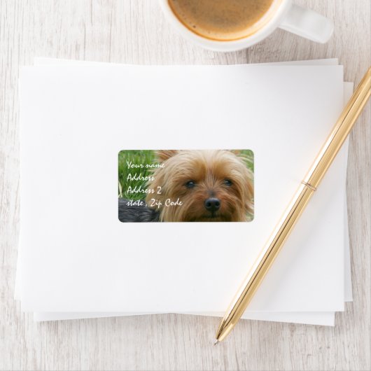 Yorkshire Terrier Etiket (Insitu)