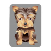 Yorkshire Terrier Flex Magnet Magneet (Verticaal)