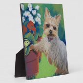 Yorkshire Terrier Fotoplaat (Zijkant)