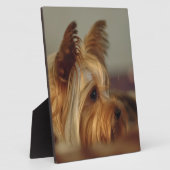 Yorkshire Terrier Fotoplaat (Zijkant)