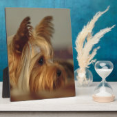 Yorkshire Terrier Fotoplaat (Zijkant)