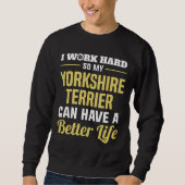 Yorkshire Terrier Funny Dog Shirt Gifts (Voorkant)