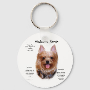 Yorkshire Terrier Geschiedenis Ontwerp Sleutelhanger