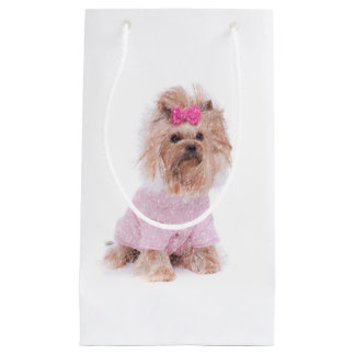 Yorkshire Terrier Gift Bag Klein Cadeauzakje