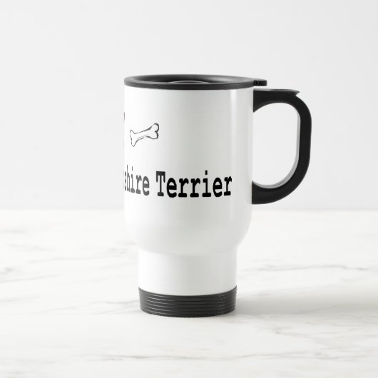 Yorkshire Terrier Gifts Reisbeker (Rechts)