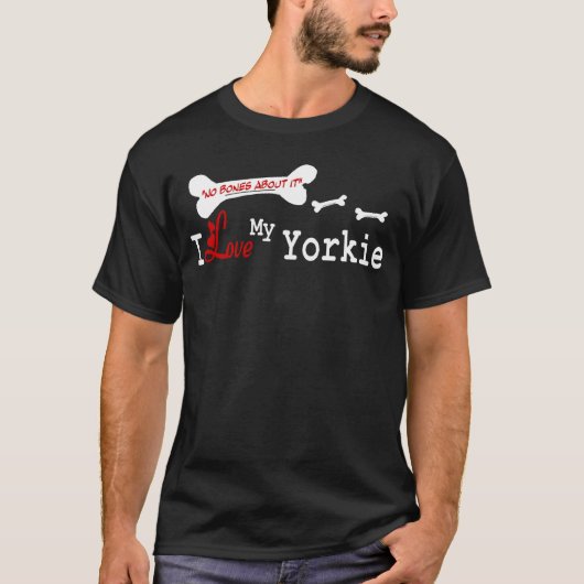 Yorkshire Terrier Gifts T-shirt (Voorkant)