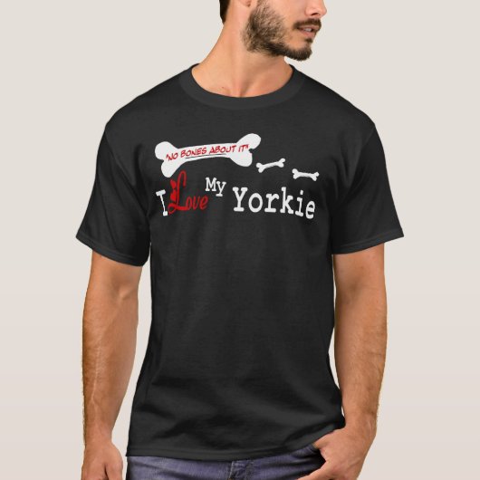 Yorkshire Terrier Gifts T-shirt (Voorkant)