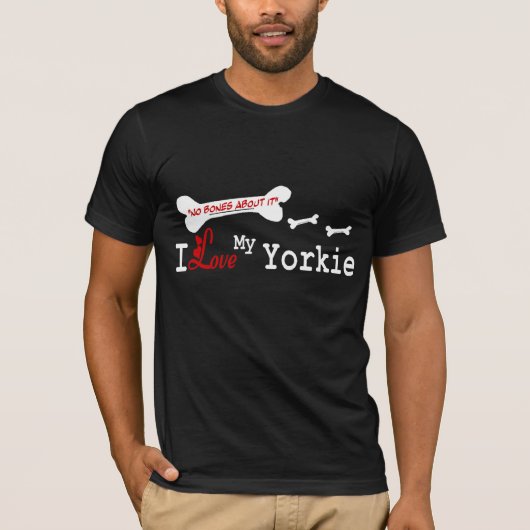Yorkshire Terrier Gifts T-shirt (Voorkant)