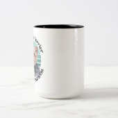 Yorkshire Terrier grappige citaat Mok van tweetone (Center)